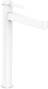 Смеситель для раковины hansgrohe Finoris 260, со сливным клапаном Push-Open 76070700, матовый белый