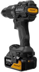 Ударная дрель-шуруповерт DEWALT McLaren Limited Edition DCD86MM2KT, 18 В, 2000 об/мин, с 2 АКБ 4 Ач и ЗУ, в кейсе TSTAK
