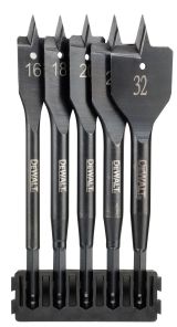 Набор перьевых сверл по дереву DEWALT DT70834, 16-32 мм, 5 шт. (DT70834-QZ)