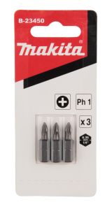 Насадка Makita PH1, 25 мм, C-form, 3 шт., B-23450