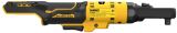 Аккумуляторный угловой гайковерт DEWALT DCF500L2G, с трещоткой, 12 В, 67 Нм, 450 об/мин, с 2 АКБ 3 Ач и ЗУ, в чехле (DCF500L2G-QW)