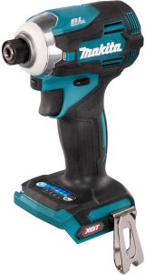 Аккумуляторный набор Makita, 40 В: угловая шлифмашина GA004 + шуруповерт TD001, с 2 АКБ 4 Ач и ЗУ, в кейсе MakPac