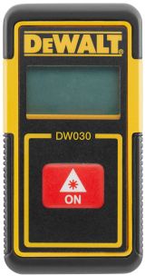 Аккумуляторный лазерный дальномер DEWALT DW030PL, 3.7 В, красный луч, 9 м, со встроенной АКБ (DW030PL-XJ)
