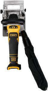 Аккумуляторный ламельный фрезер DEWALT DCW682P2, 18 В, 8000 об/мин, с 2 АКБ 5 Ач и ЗУ, в кейсе TSTAK (DCW682P2-QW)