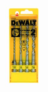 Набор буров DEWALT DT9702, SDS+, 5.5 x 160, 7 x 160, 8 x 160, 10 x 160, 4 шт.