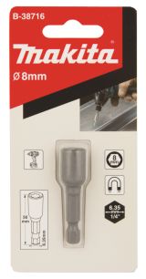 Магнитная торцовая головка Makita 8x50, B-38716