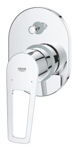 Смеситель для ванны GROHE BauLoop в комплекте с монтажной частью, хром (29041001)