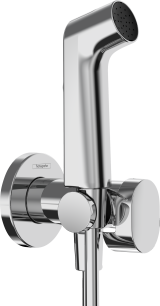 Гигиенический душ hansgrohe 1jet S со смесителем, держателем и шлангом 125 см 29232000, хром