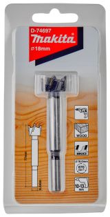 Сверло по дереву Makita Форстнера STANDARD, 18x77 мм (D-74697)