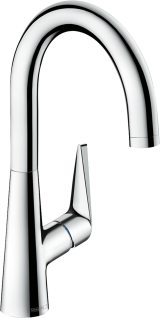 Смеситель для кухонной мойки hansgrohe Talis M51 220, 1jet 72814000, хром