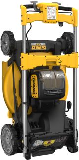 Аккумуляторная газонокосилка DEWALT DCMWSP156W2, 2х18 В, 2800 об/мин, 67 л, с 2 АКБ 8 Ач и ЗУ (DCMWSP156W2-QW)