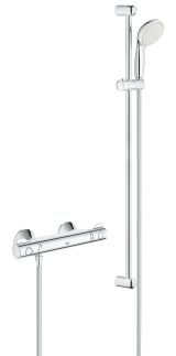 Термостат для душа GROHE Grohtherm 800 с душевым гарнитуром, хром (34566001)