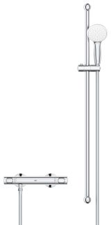 Термостат для душа GROHE Grohtherm 500 с душевым гарнитуром, хром (34797000)