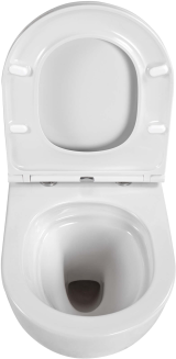 Унитаз Aquatek ЕВРОПА подвесной с сиденьем с микролифтом, белый AQ1900T-00