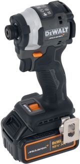 Шуруповерт DEWALT McLaren Limited Edition DCF85MP2T, 18 В, 205 Нм, 3800 уд/мин, с 2 АКБ 5 Ач и ЗУ, в кейсе TSTAK (DCF85MP2T-QW)