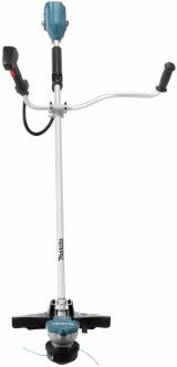 Аккумуляторный набор садовой техники Makita, 18 В: газонокосилка DLM382 + триммер DUR368A, с 2 АКБ 4 Ач и ЗУ