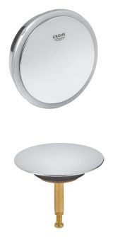 Сливной и переливной гарнитур GROHE Talento, внешняя часть, хром (19025000)