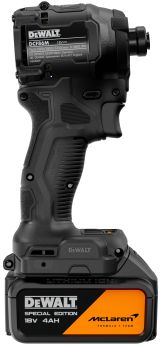 Аккумуляторный шуруповерт DEWALT McLaren Limited Edition DCF86MM2T, 18 В, 205 Нм, 3800 уд/мин, с 2 АКБ 4 Ач и ЗУ, в кейсе TSTAK