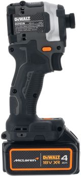 Шуруповерт DEWALT McLaren Limited Edition DCF85MM2T, 18 В, 205 Нм, 3800 уд/мин, с 2 АКБ 4 Ач и ЗУ, в кейсе TSTAK (DCF85MM2T-QW)