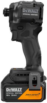 Аккумуляторный шуруповерт DEWALT McLaren Limited Edition DCF86MP1T, 18 В, 205 Нм, 3800 уд/мин, с АКБ 5 Ач и ЗУ, в кейсе TSTAK