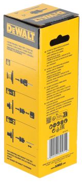 Адаптер для коронки со сверлом DEWALT DT20626, HEX, 10 мм
