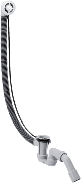 Скрытая часть системы слива-перелива для нестандартных ванн hansgrohe Flexaplus 58141180