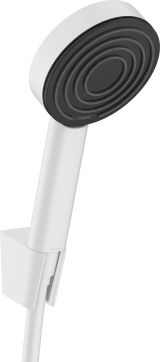 Душевой набор hansgrohe Pulsify S 105 1jet с держателем и шлангом 125 см 24301700, матовый белый