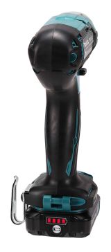 Аккумуляторный ударный гайковерт Makita TW141DWAE, с 2 АКБ 2 Ач и ЗУ, в кейсе