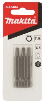 Насадка Makita T25, 50 мм, E-form (MZ), 3 шт., B-25404