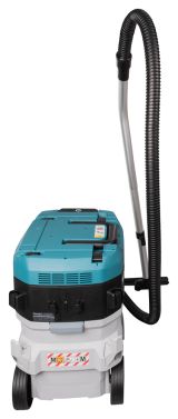 Аккумуляторный пылесос Makita, 2х40 В, 18 кПа, 40 л, c системой автоматического запуска, без АКБ и ЗУ, VC006GMZ01