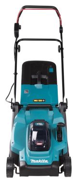 Аккумуляторная газонокосилка Makita LM004GM103, 40 В, 3800 об/мин, 50 л, с АКБ 4 Ач и ЗУ