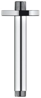 Верхний душ GROHE Rainshower 310 Mono с душевым кронштейном, 9,5 л/мин, 1 режим, 142 мм, хром (26566000)