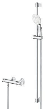 Термостат для душа GROHE Grohtherm 500 с душевым гарнитуром, хром (34797001)