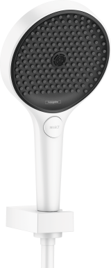 Душевой набор hansgrohe Rainfinity 130 3jet с держателем и шлангом 125 см 26852700, матовый белый