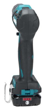 Аккумуляторная ударная дрель-шуруповерт Makita, 12 В, 35 Нм, 1500 об/мин, 22500 уд/мин, с 2 АКБ 4 Ач и ЗУ, в кейсе, HP332DWME