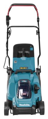 Аккумуляторная газонокосилка Makita LM003GU102, 40 В, 3800 об/мин, 40 л, с АКБ 4 Ач и ЗУ