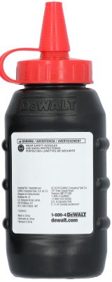 Разметочный комплект DEWALT DWHT47374L: катушка со шнуром, 30 м, и порошковый мел, красный, 113 г