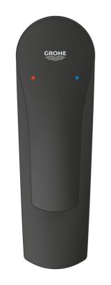 Смеситель для раковины GROHE Eurosmart, S-size, матовый чёрный (324672433/U), уцененный товар