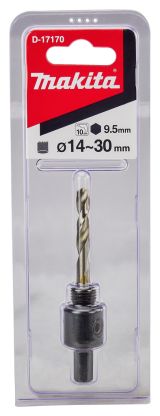 Адаптер к коронке биметаллической Makita 14-29 мм, хвостовик 10 мм, D-17170