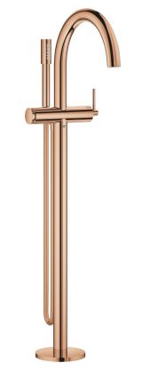 Внешняя часть смесителя для ванны GROHE Atrio напольного монтажа, теплый закат глянец (32653DA3)