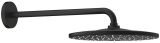 Верхний душ GROHE Rainshower Mono 310, 9,5 л/мин, 1 режим, 422 мм, фантомный черный (22121KF0)