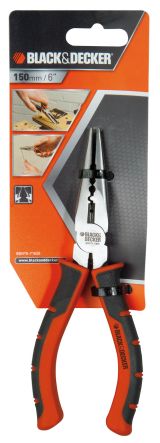 Плоскогубцы с удлиненными губками BLACK+DECKER BDHT0-71620, 150мм