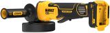 Аккумуляторная угловая шлифмашина DEWALT DCG416VSP1, 18 В, 125 мм, 9000 об/мин, с АКБ 5 Ач и ЗУ (DCG416VSP1N-XJ)