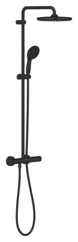 Душевая система GROHE Tempesta System 250 с термостатом для душа, черный (266702431)