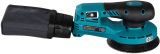 Аккумуляторная эксцентриковая шлифмашина Makita BO001CGZ, 40 В, 125 мм, 10000 кол/мин, с выносной батареей, без АКБ и ЗУ