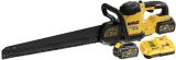 Аккумуляторная аллигаторная пила DEWALT DCS398T2, 54 В, 2400 ход/мин, 40 мм, с 2 АКБ 2 Ач и ЗУ (DCS398T2-QW)