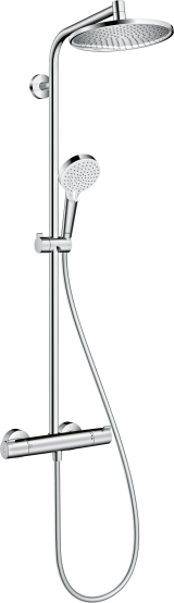 Душевая система hansgrohe Crometta S 240 1jet с термостатом 27267000, хром
