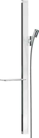 Душевая штанга hansgrohe Unica E 90 см со шлангом 27640400, белый/хром