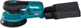 Аккумуляторная эксцентриковая шлифмашина Makita BO003CGZ, 40 В, 125 мм, 10000 кол/мин, с выносной батареей, без АКБ и ЗУ