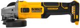 Аккумуляторная угловая шлифмашина DEWALT DCG407P1, 18 В, 125 мм, 9000 об/мин, с АКБ 5 Ач и ЗУ (DCG407P1N-XJ)